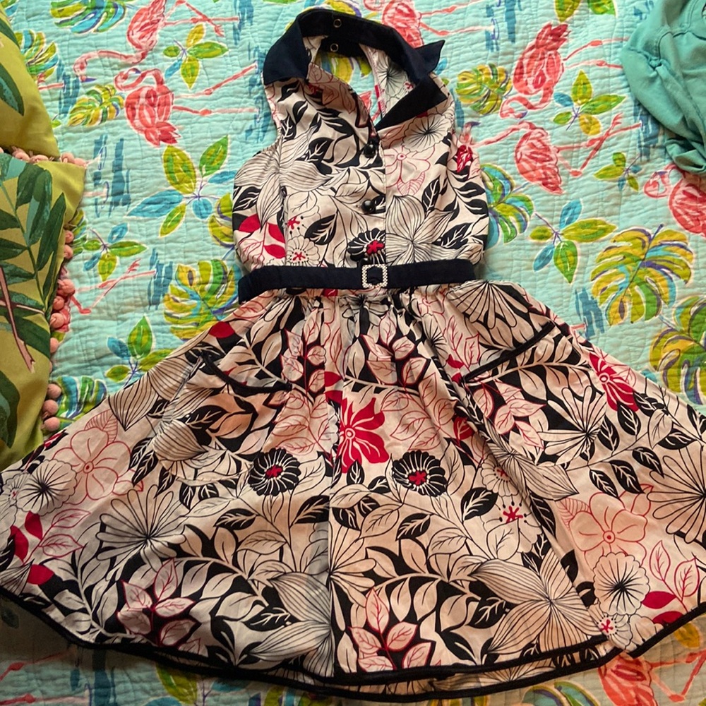 Cute church dress. I only once